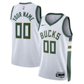 Milwaukee Bucks Nike Association Swingman Jersey - Custom - Unisex product image 1, provided for visual reference and