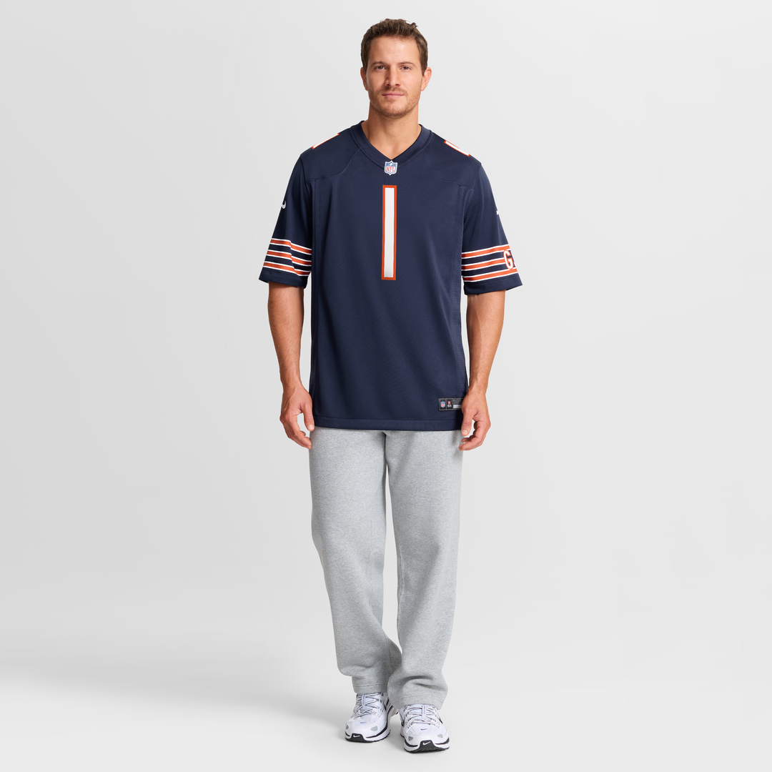 Chicago Bears Jaylon Johnson Nike Navy Game Jersey product image 7, provided for visual reference and product detail review