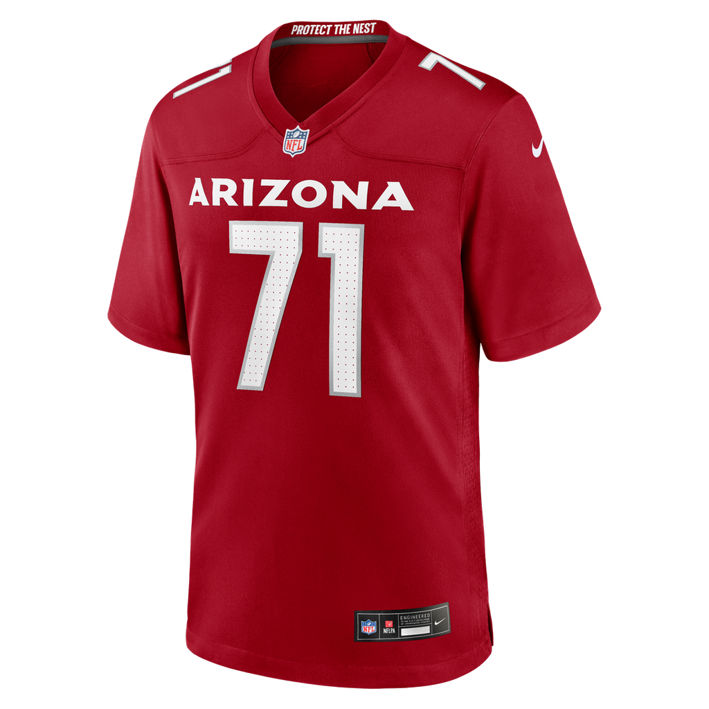 Arizona Cardinals Jon Gaines II Nike Cardinal Team Game Jersey product image 2, provided for visual reference and product