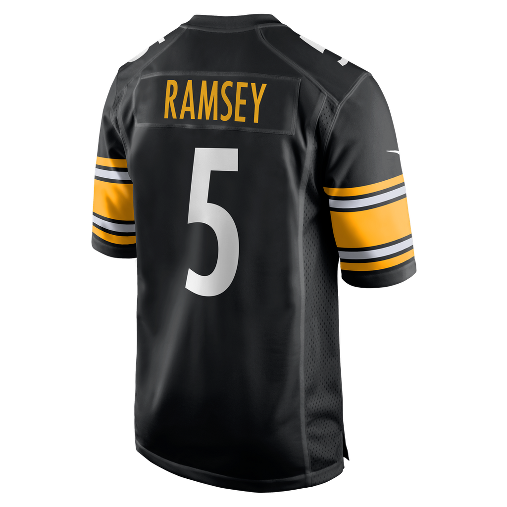 Pittsburgh Steelers Jalen Ramsey Nike Gold Alternate 1933 Throwback Game Jersey product image 9, provided for visual