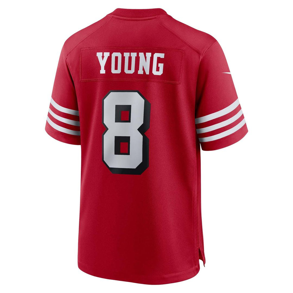San Francisco 49ers Steve Young Nike Scarlet Retired Player Alternate Game Jersey product image 3, provided for visual