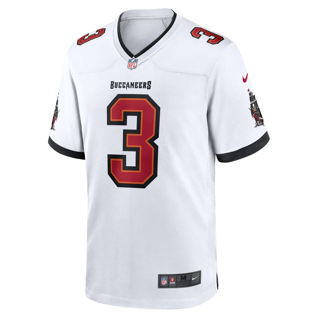 Tampa Bay Buccaneers Rueben Bain Jr. Nike White Game Jersey product image 2, provided for visual reference and product