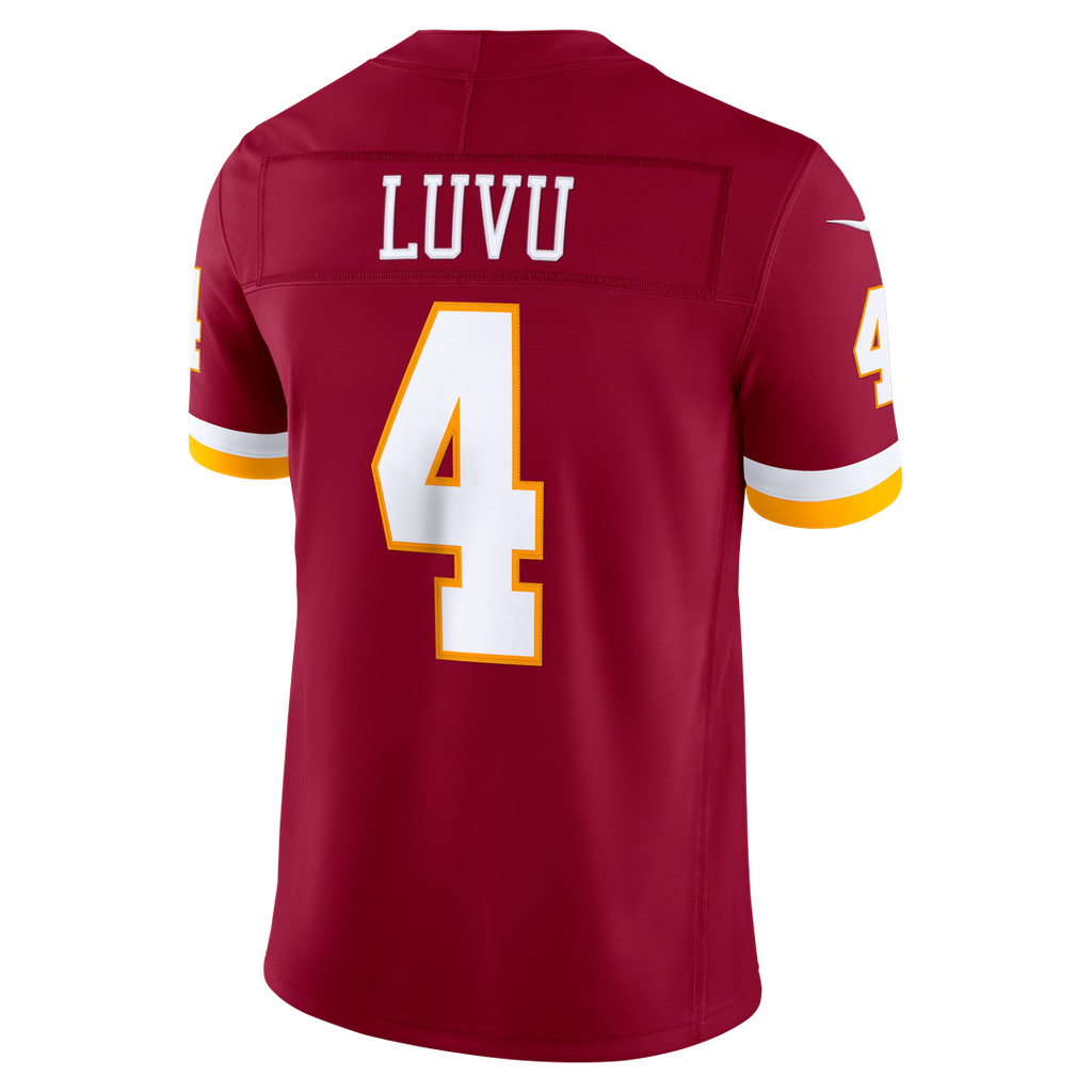 Washington Commanders Frankie Luvu Nike Burgundy Team Vapor F.U.S.E. Stitched Limited Jersey product image 3, provided for