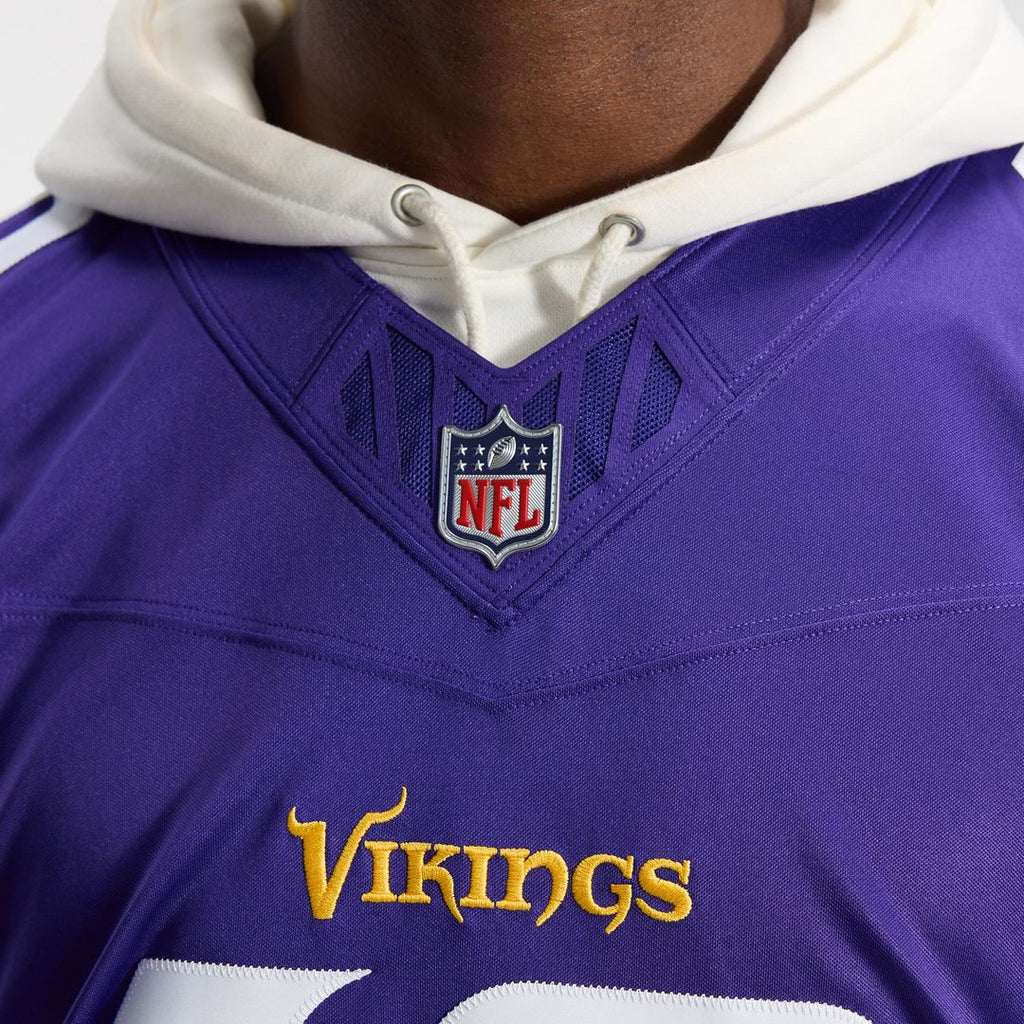 Minnesota Vikings Justin Jefferson Nike White Alternate Vapor F.U.S.E. Stitched Limited Jersey product image 15, provided