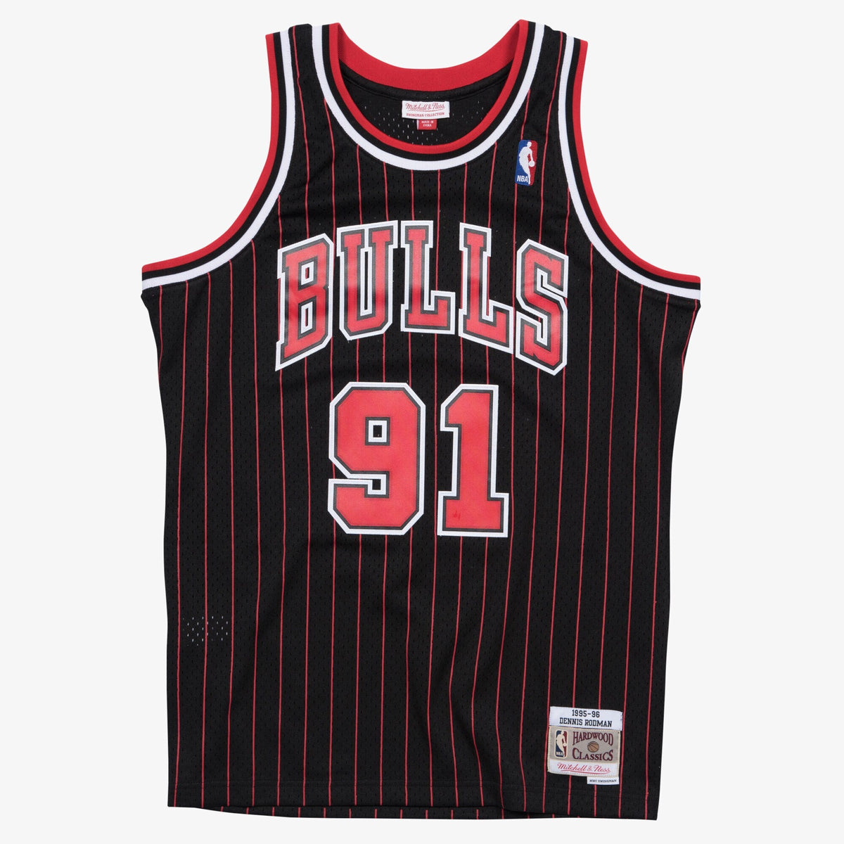 Chicago Bulls Mitchell & Ness Swingman Jersey Alternate Dennis Rodman 1995-96 product image 2, provided for visual reference