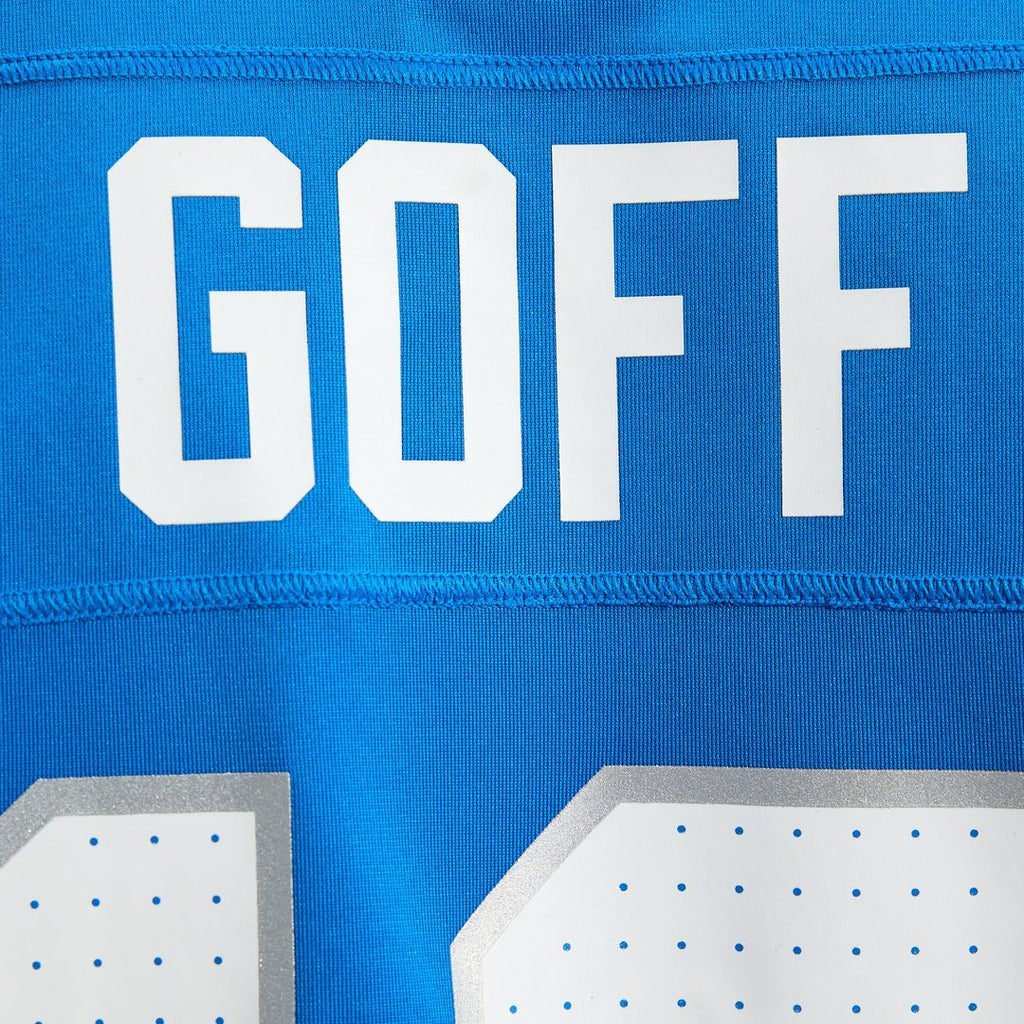 Detroit Lions Jared Goff Nike Blue Game Jersey product image 25, provided for visual reference and product detail review