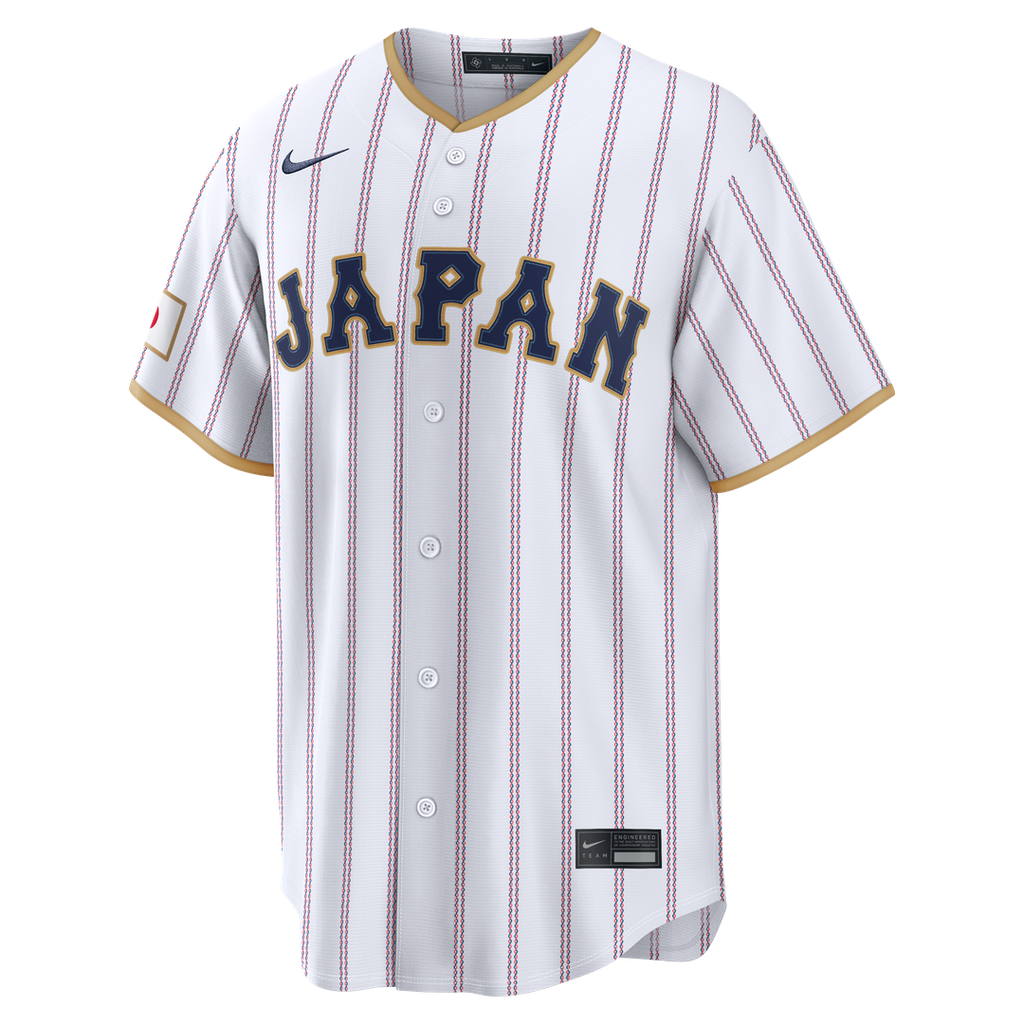 Japan Baseball Munetaka Murakami Nike White 2026 World Baseball Classic Home Stadium Jersey product image 2, provided for