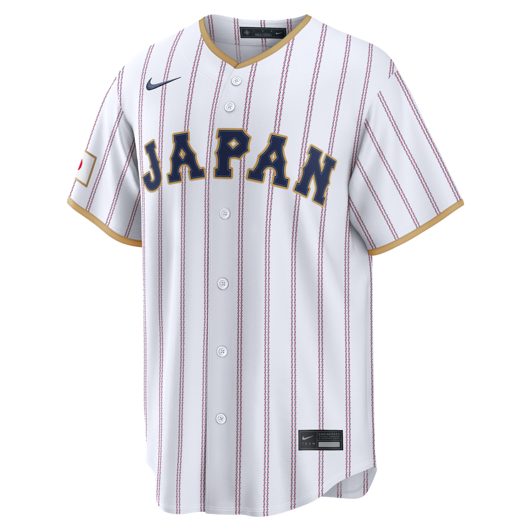 Japan Baseball Munetaka Murakami Nike White 2026 World Baseball Classic Home Stadium Jersey product image 2, provided for