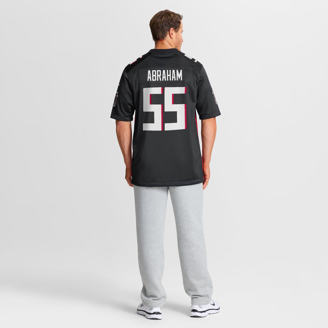 Atlanta Falcons John Abraham Nike Black Game Retired Player Jersey product image 8, provided for visual reference and