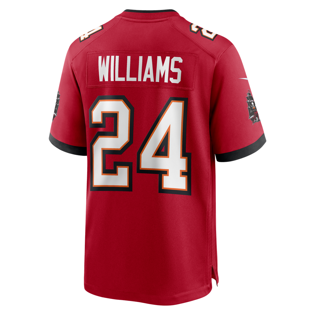 Tampa Bay Buccaneers Cadillac Williams Nike Red Game Retired Player Jersey product image 3, provided for visual reference