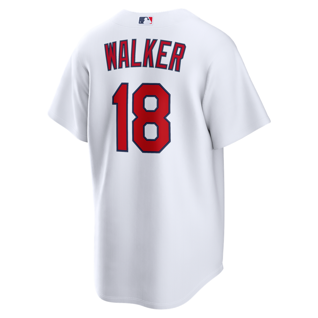 St. Louis Cardinals Jordan Walker Nike White Home Replica Jersey product image 3, provided for visual reference and product