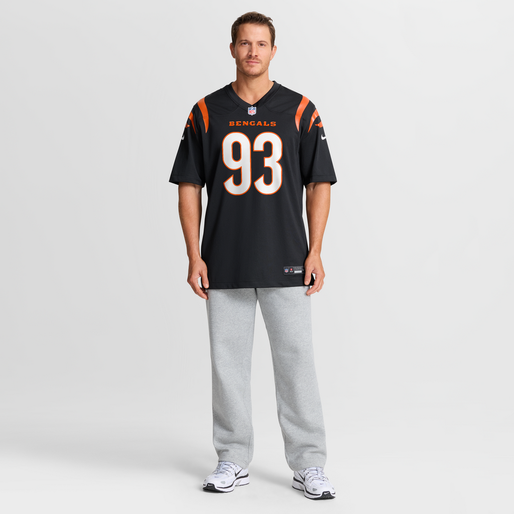 Cincinnati Bengals McKinnley Jackson Nike Black Game Jersey product image 7, provided for visual reference and product