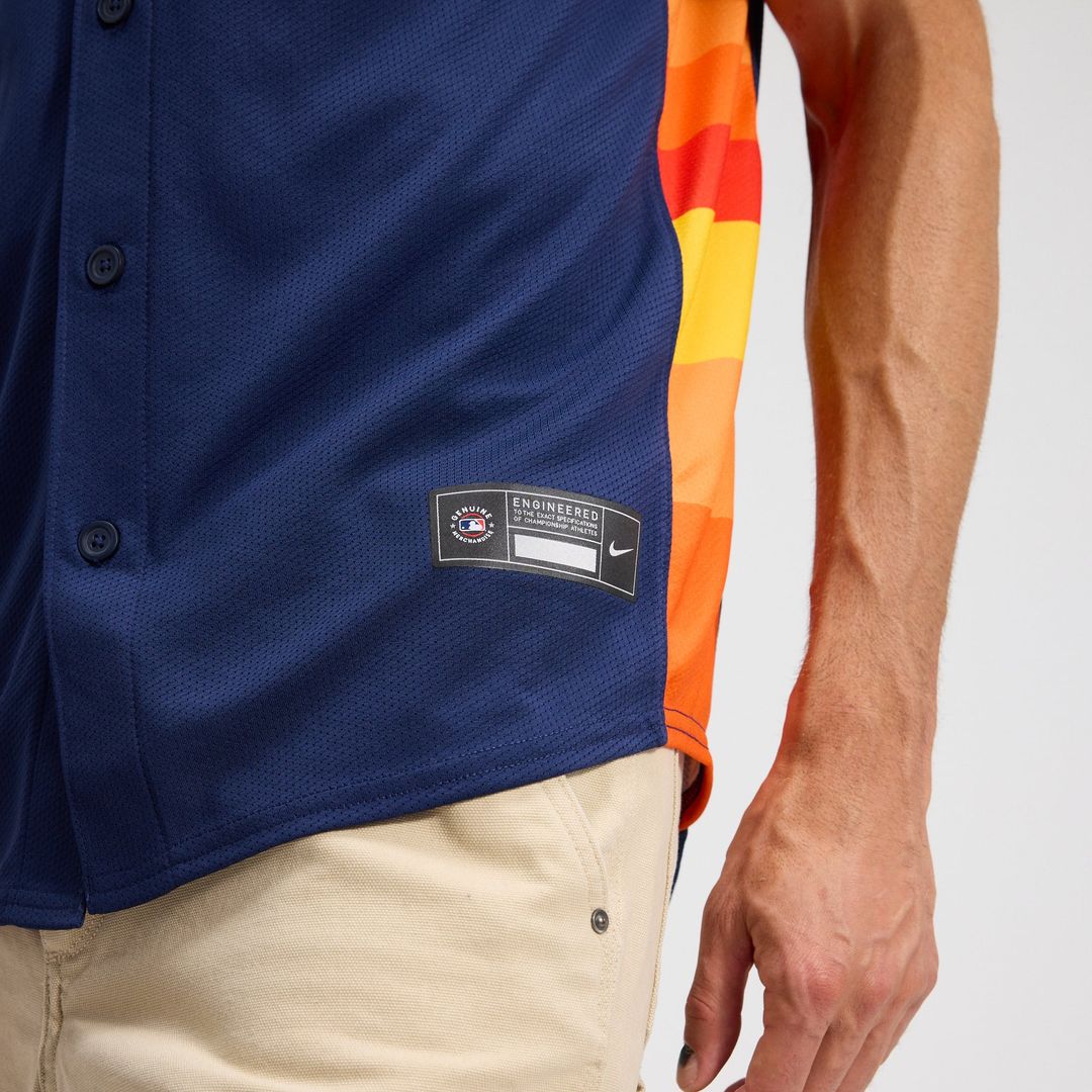 Houston Astros Jose Altuve Nike Navy Alternate Limited Player Jersey product image 8, provided for visual reference and