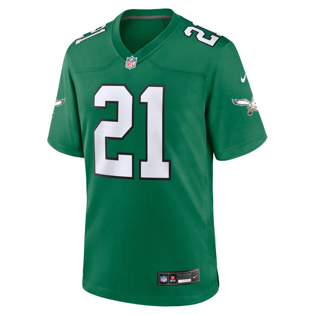 Philadelphia Eagles Eric Allen Nike Kelly Green Retired Player Alternate Game Jersey product image 2, provided for visual