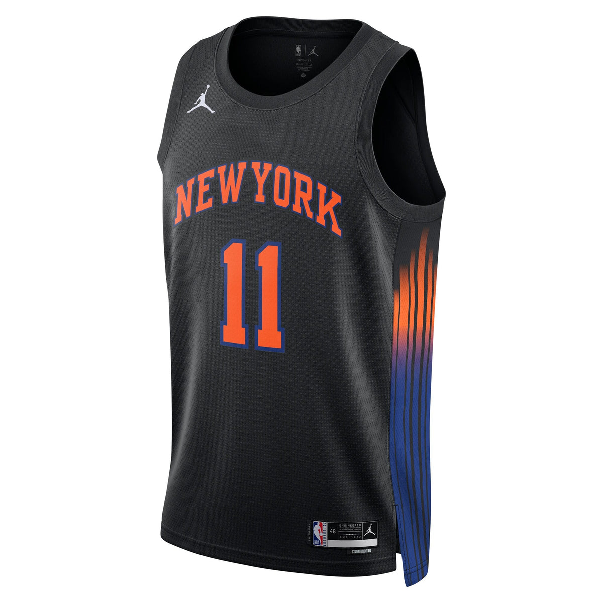 New York Knicks Jordan Statement Swingman Jersey - Brunson - Unisex product image 3, provided for visual reference and