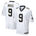 New Orleans Saints Drew Brees Nike White Game Jersey product image 1, provided for visual reference and product detail review