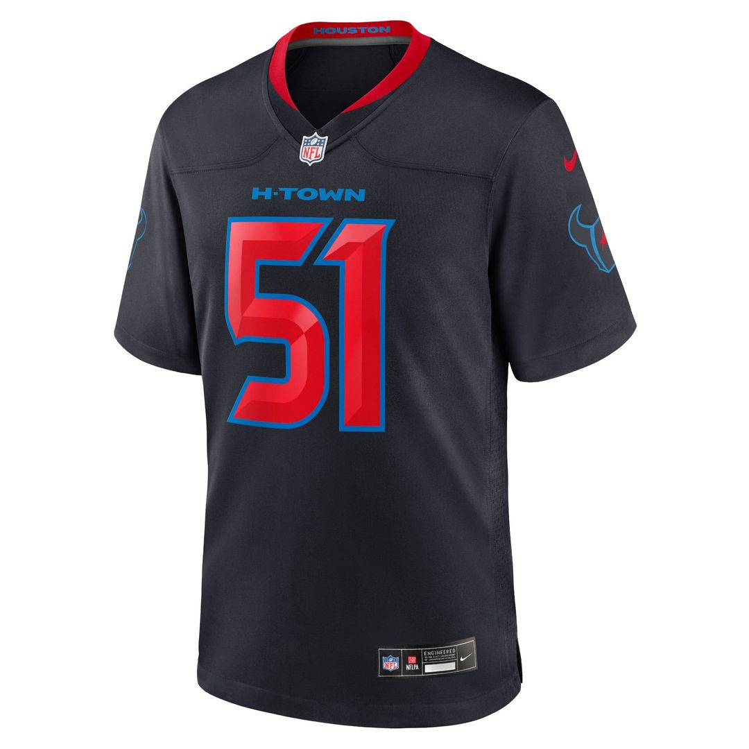 Houston Texans Will Anderson Jr. Nike Red Alternate Game Jersey product image 14, provided for visual reference and product
