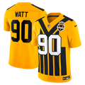 Pittsburgh Steelers T.J. Watt Nike Gold Alternate Vapor F.U.S.E. Stitched Limited Jersey product image 1, provided for
