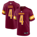 Washington Commanders Frankie Luvu Nike Burgundy Game Jersey product image 1, provided for visual reference and product