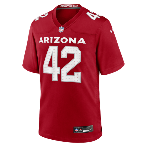 Arizona Cardinals Dadrion Taylor-Demerson Nike Cardinal Team Game Jersey product image 2, provided for visual reference and
