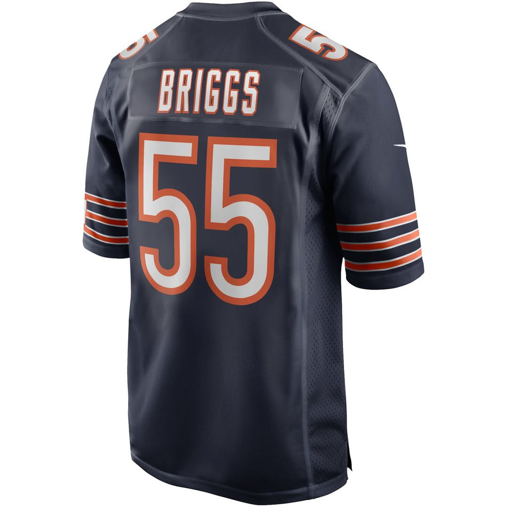Chicago Bears Lance Briggs Nike Navy Game Retired Player Jersey product image 3, provided for visual reference and product