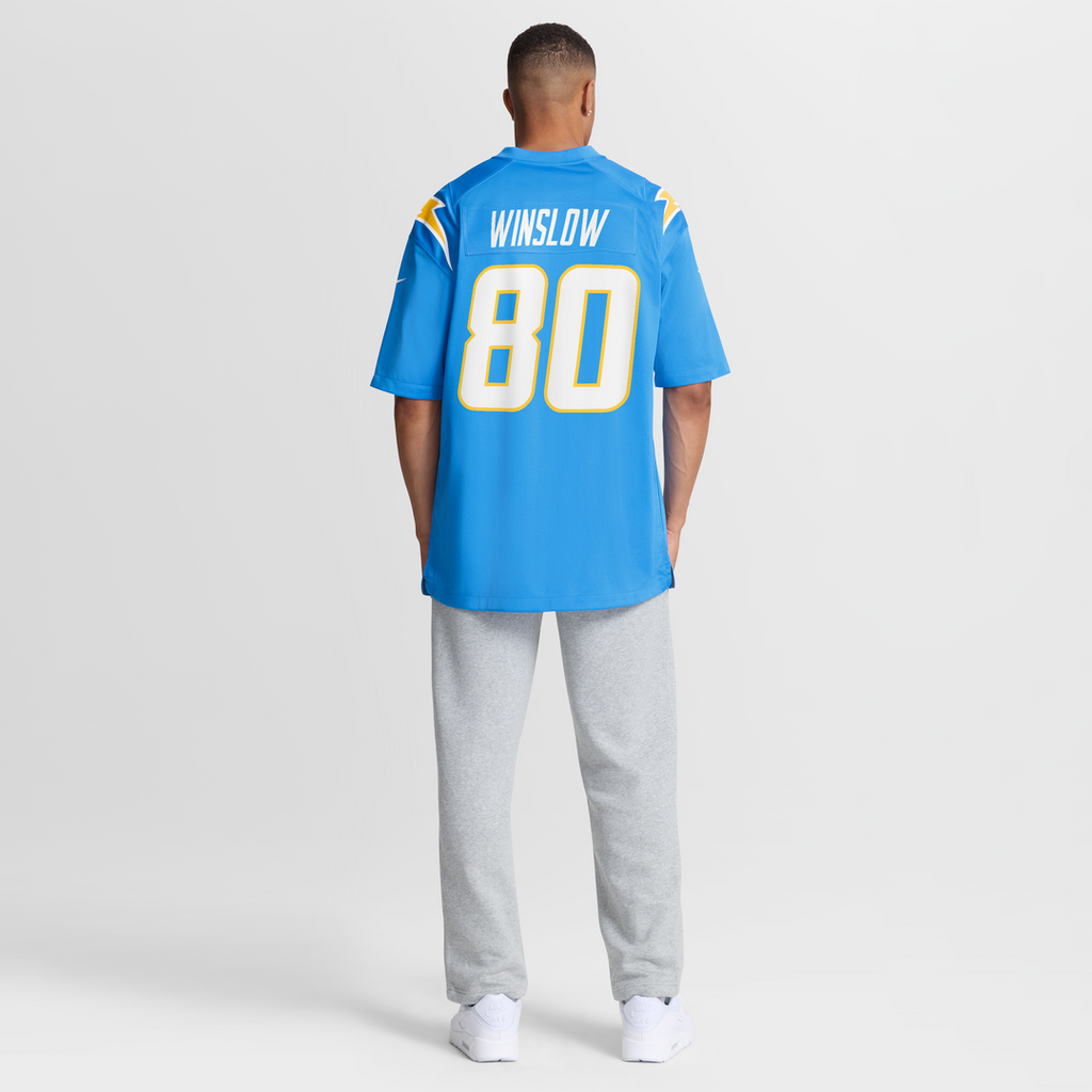 Los Angeles Chargers Kellen Winslow Nike Powder Blue Game Retired Player Jersey product image 8, provided for visual