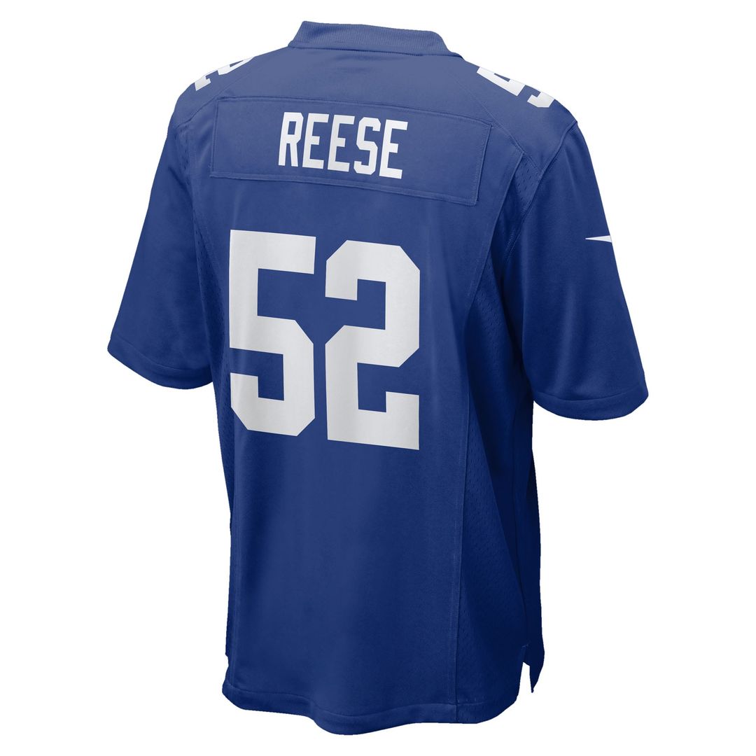 New York Giants Arvell Reese Nike Royal Team Game Jersey product image 5, provided for visual reference and product detail