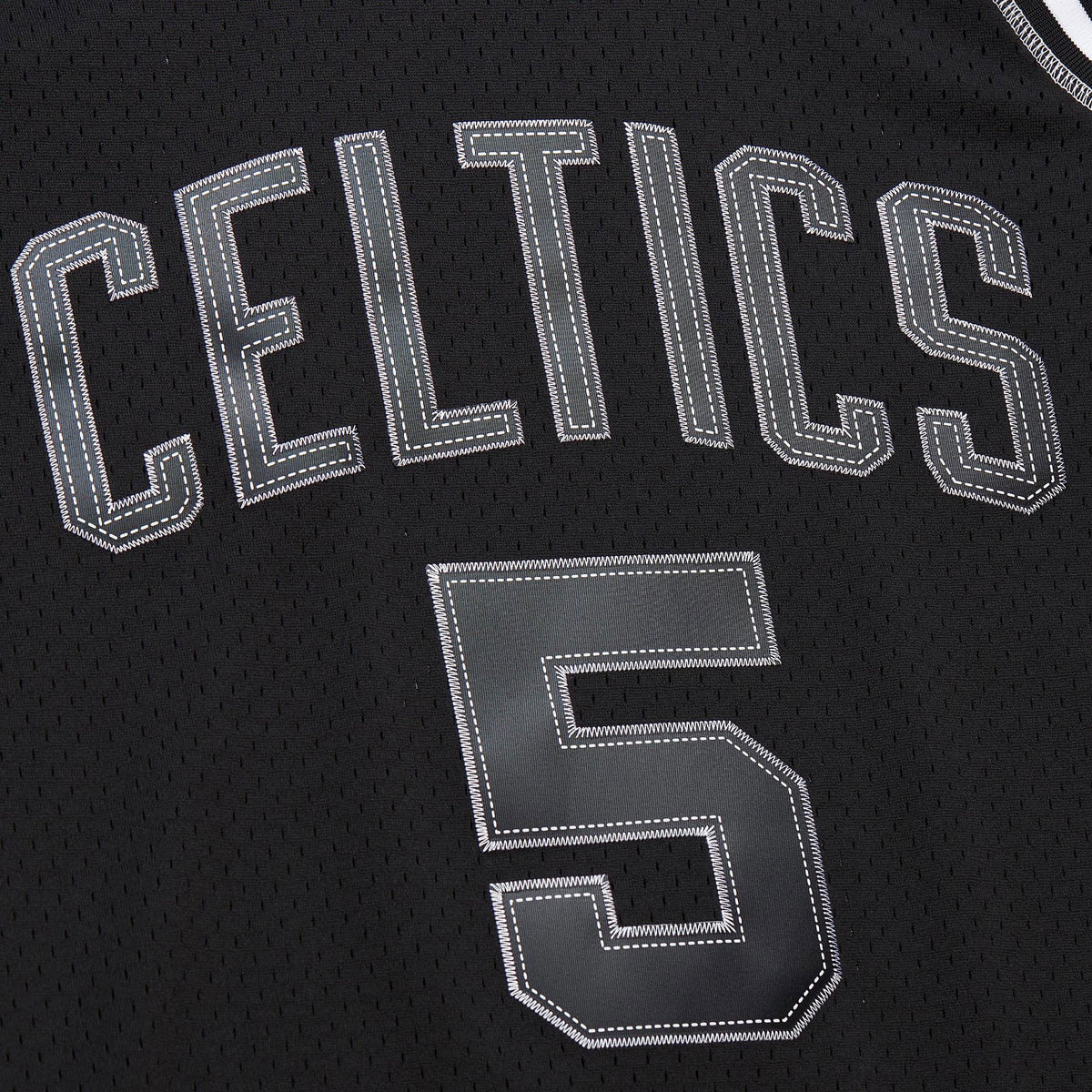 Boston Celtics Mitchell & Ness Kevin Garnett 2007 Contrast 2K Swingman Jersey - Black product image 5, provided for visual