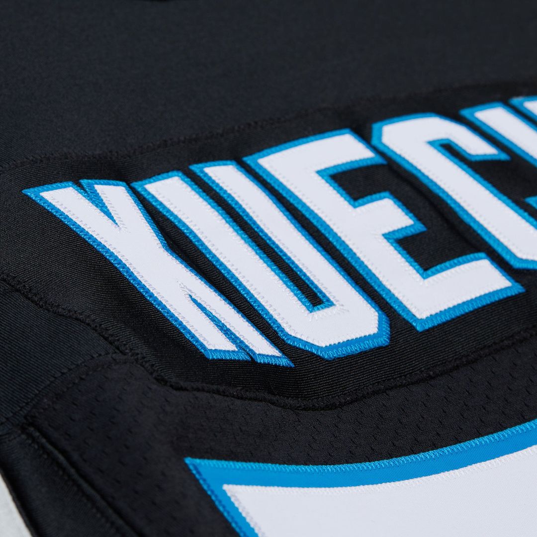 Carolina Panthers Luke Kuechly Mitchell & Ness Black 2013 Authentic Throwback Retired Player Jersey product image 6,