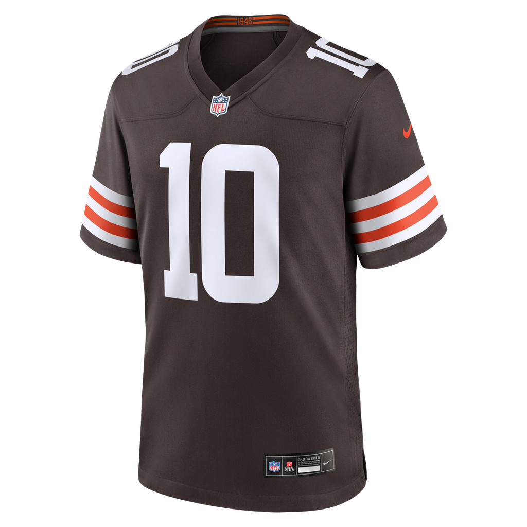 Cleveland Browns Phillip Walker Nike Brown Team Game Jersey product image 2, provided for visual reference and product