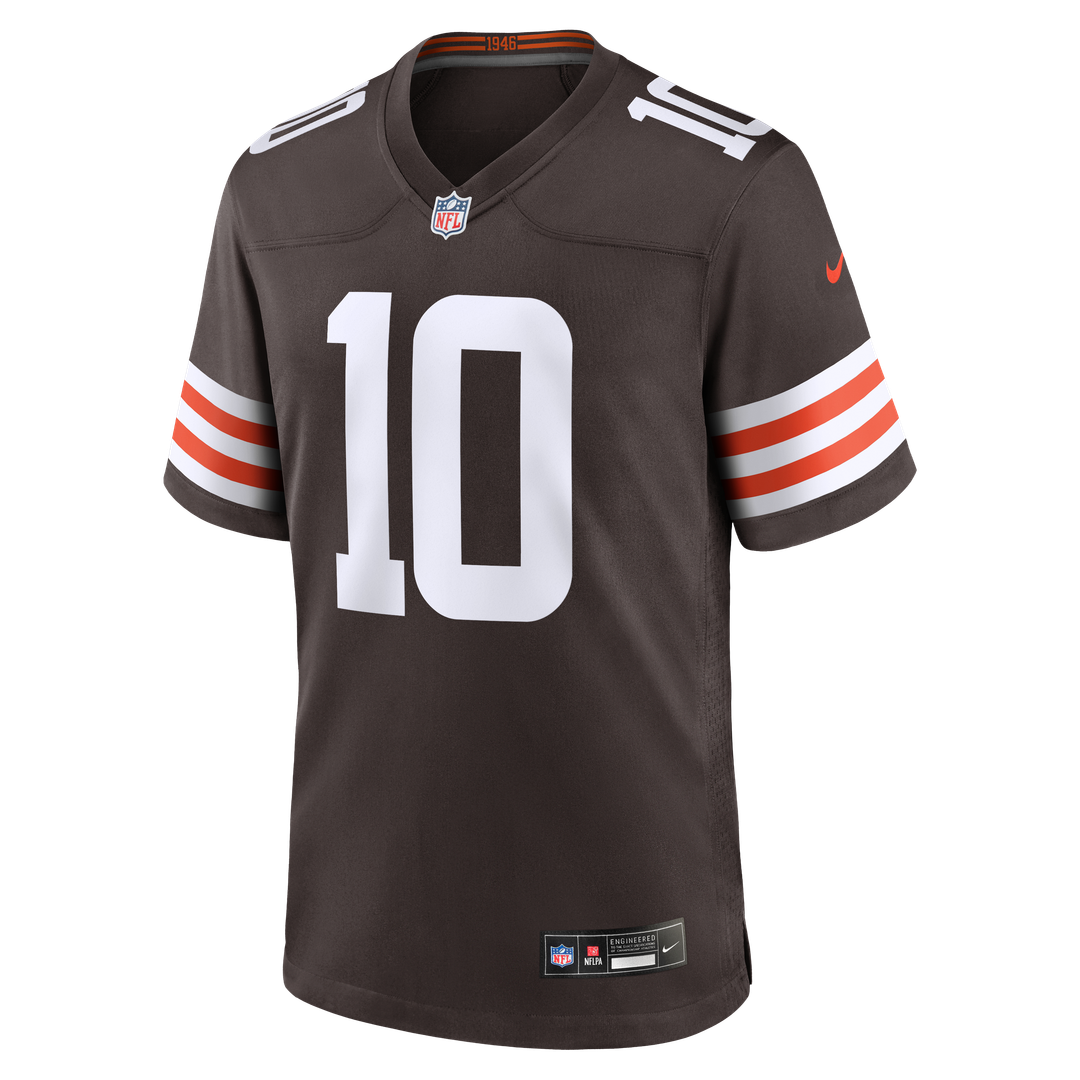 Cleveland Browns Phillip Walker Nike Brown Team Game Jersey product image 2, provided for visual reference and product