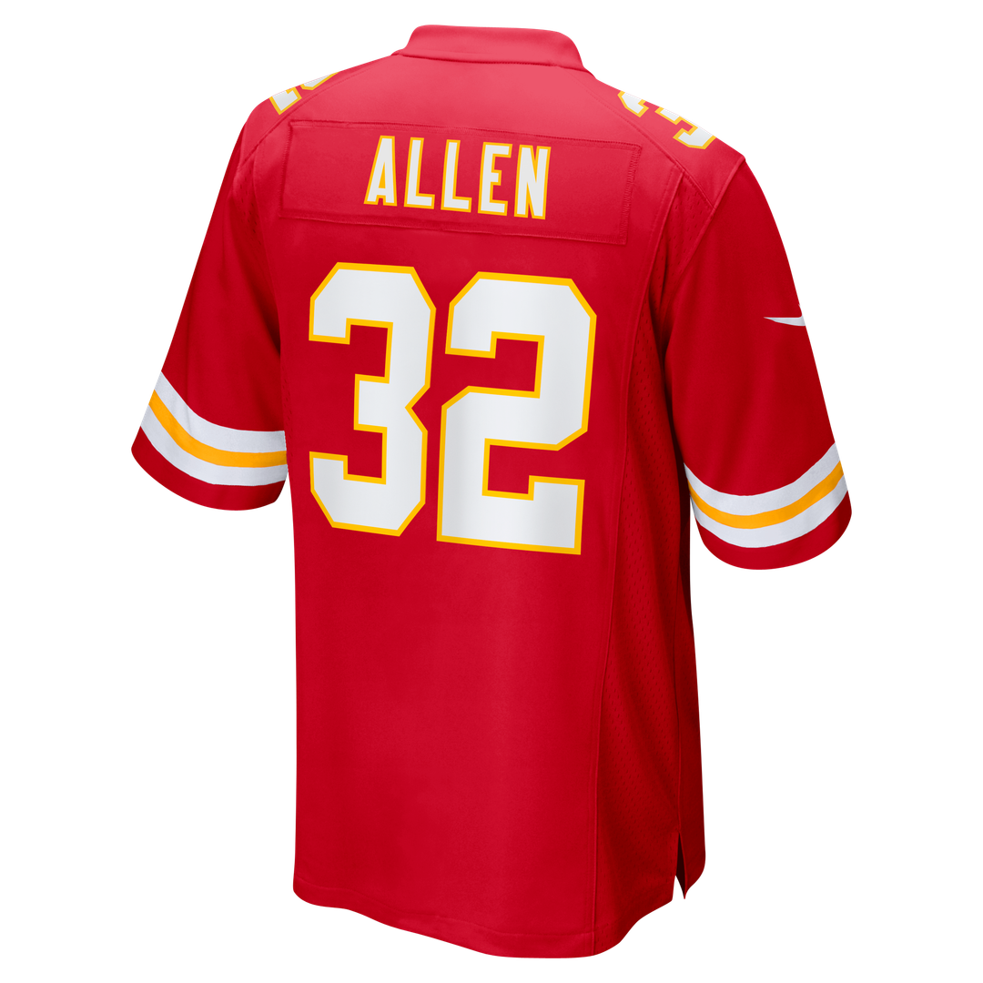 Kansas City Chiefs Marcus Allen Nike Red Game Retired Player Jersey product image 3, provided for visual reference and