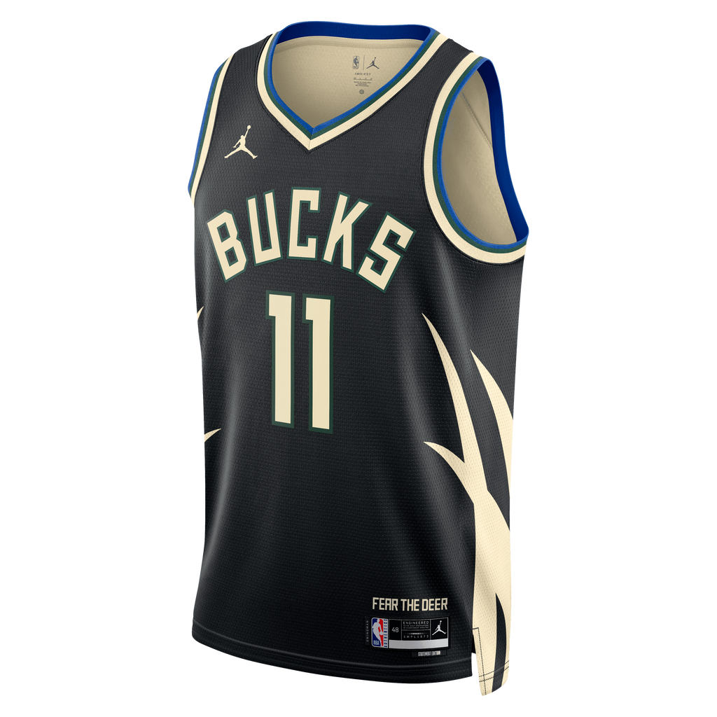 Milwaukee Bucks Jordan Brand Statement Edition Swingman Jersey - Hunter Green - Tyler Herro - Unisex product image 2,