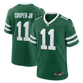 New York Jets Omar Cooper Jr. Nike Green Team Game Jersey product image 1, provided for visual reference and product detail
