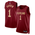 Cleveland Cavaliers Nike Icon Edition Swingman Jersey - Wine - James Harden - Unisex product image 1, provided for visual