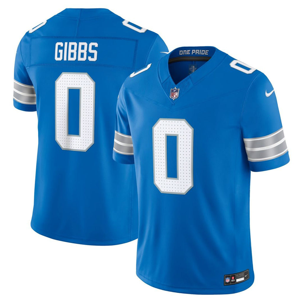 Detroit Lions Jahmyr Gibbs Nike Black Alternate Vapor F.U.S.E. Stitched Limited Jersey product image 10, provided for visual