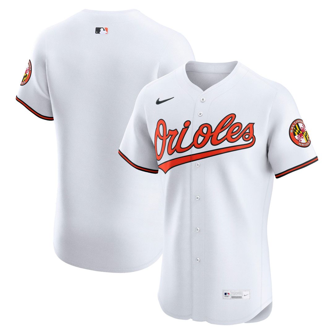 Baltimore Orioles Nike Black Alternate Elite Jersey product image 7, provided for visual reference and product detail review