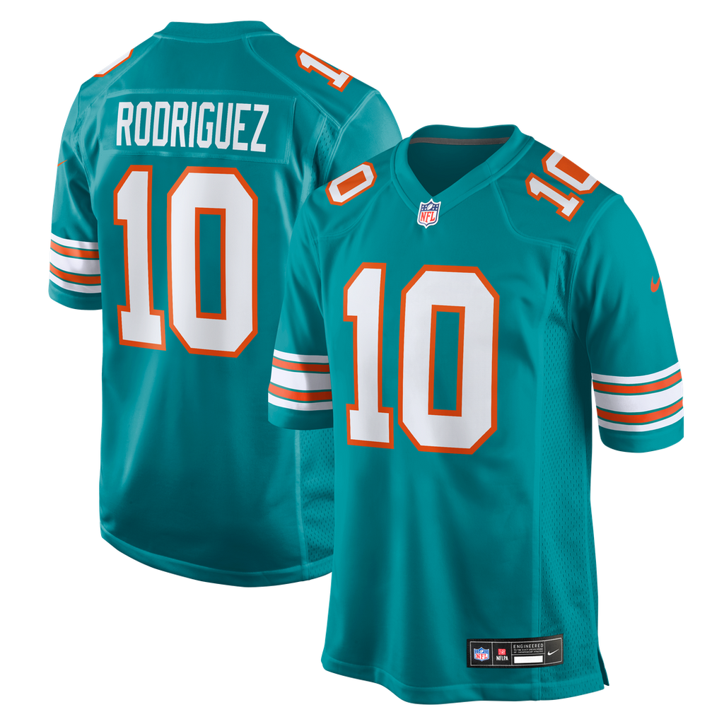 Miami Dolphins Jacob Rodriguez Nike White Game Jersey product image 7, provided for visual reference and product detail