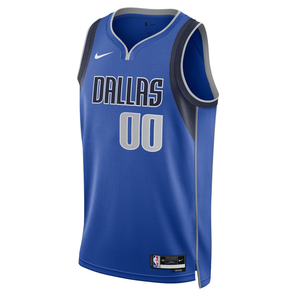 Dallas Mavericks Nike Icon Swingman Jersey - Custom - Unisex product image 2, provided for visual reference and product