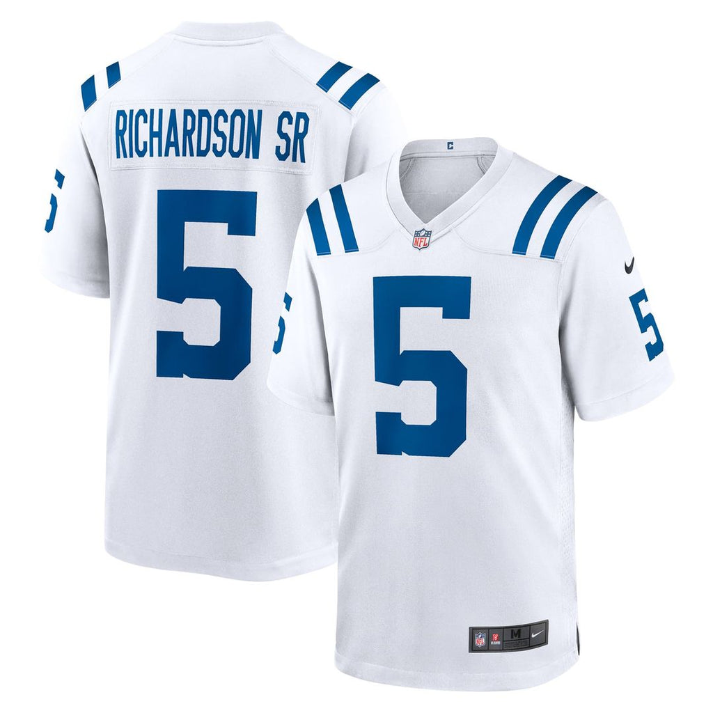 Indianapolis Colts Anthony Richardson Sr. Nike White Game Jersey product image 1, provided for visual reference and product