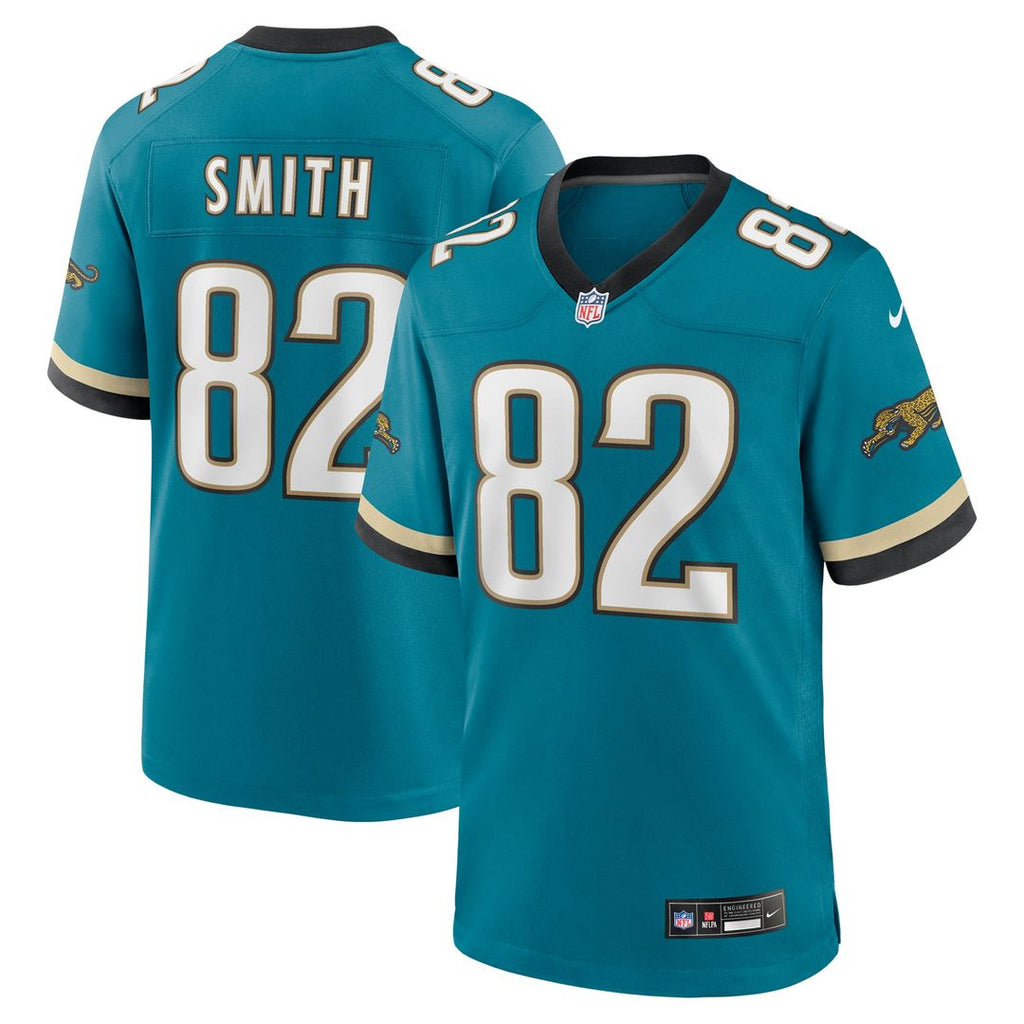 Jacksonville Jaguars Jimmy Smith Nike Teal Retired Player Alternate Game Jersey product image 1, provided for visual