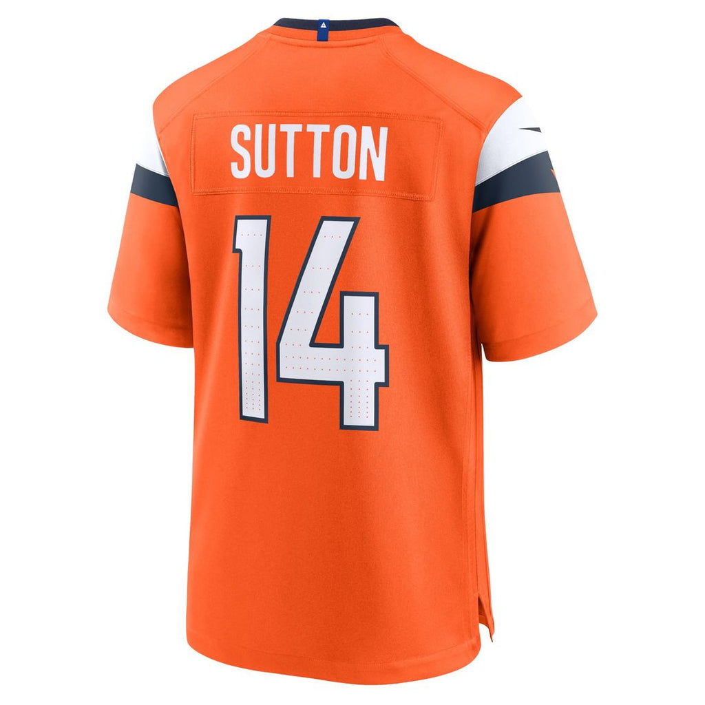 Denver Broncos Courtland Sutton Nike Orange Mile High Collection Game Jersey product image 3, provided for visual reference
