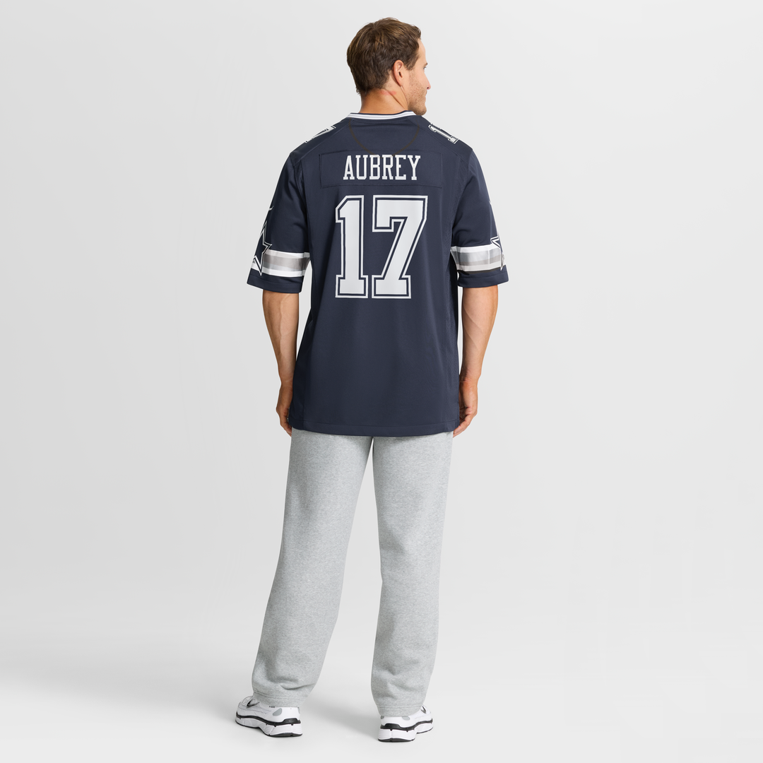 Dallas Cowboys Brandon Aubrey Nike White Game Jersey product image 14, provided for visual reference and product detail