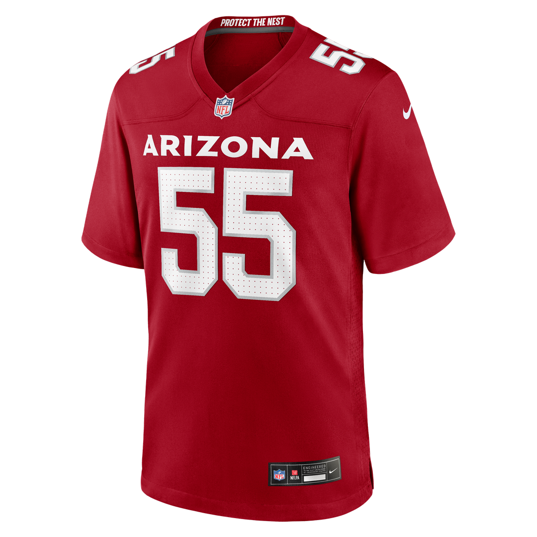 Arizona Cardinals Dante Stills Nike Cardinal Team Game Jersey product image 2, provided for visual reference and product