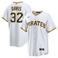 Pittsburgh Pirates Henry Davis Nike White Home Replica Jersey product image 1, provided for visual reference and product