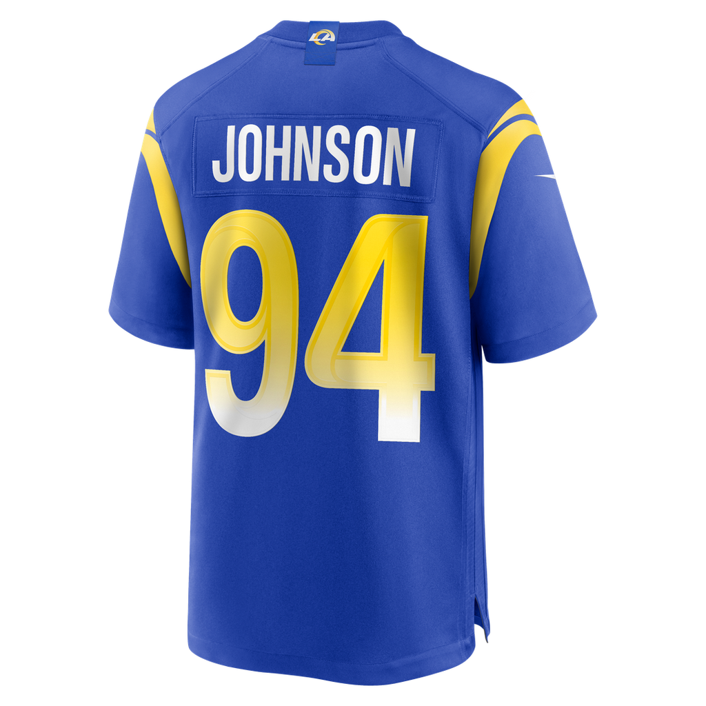 Los Angeles Rams Desjuan Johnson Nike Royal Home Game Jersey product image 3, provided for visual reference and product
