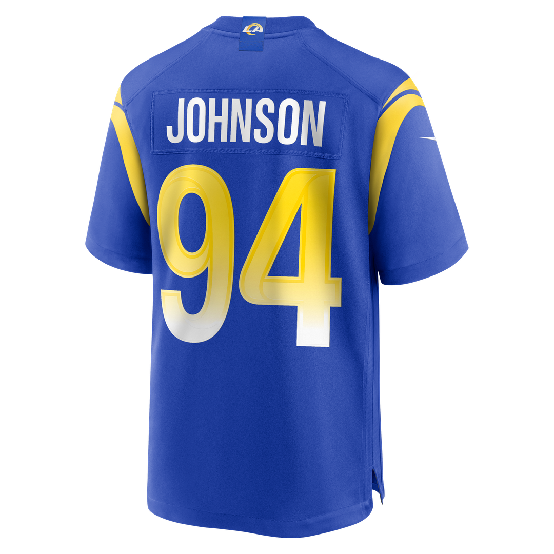 Los Angeles Rams Desjuan Johnson Nike Royal Home Game Jersey product image 3, provided for visual reference and product