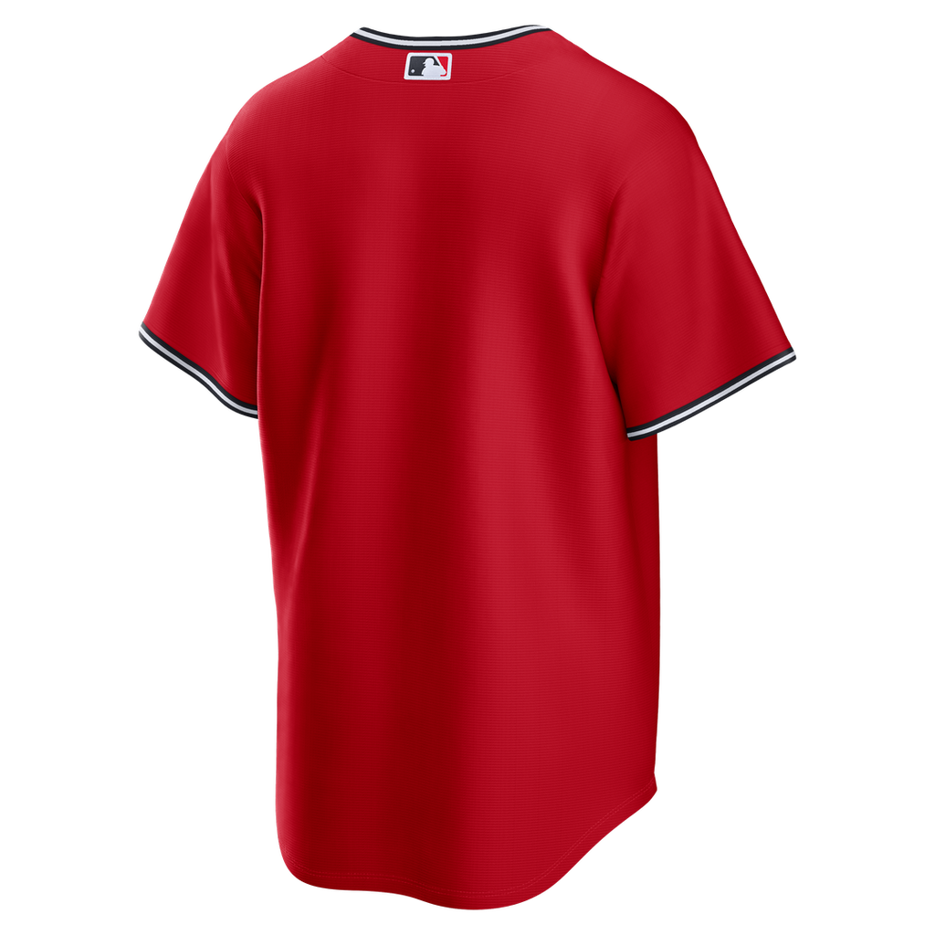 Cleveland Guardians Nike Red Alternate Replica Jersey product image 3, provided for visual reference and product detail