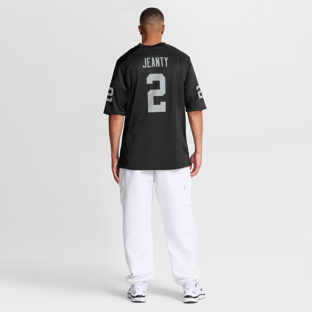 Las Vegas Raiders Ashton Jeanty Nike White Game Jersey product image 11, provided for visual reference and product detail