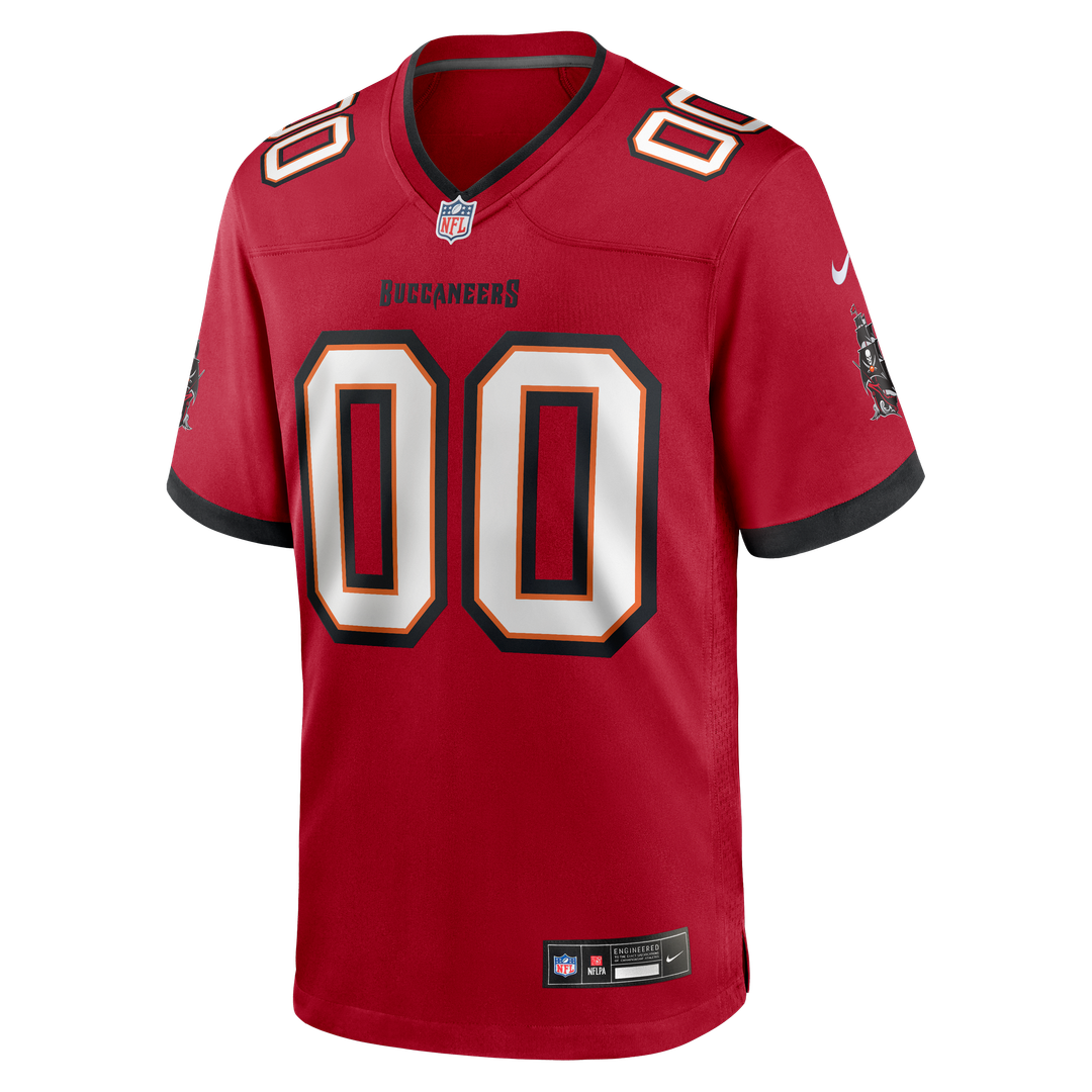 Nike Red Tampa Bay Buccaneers Team Custom Game Jersey product image 10, provided for visual reference and product detail
